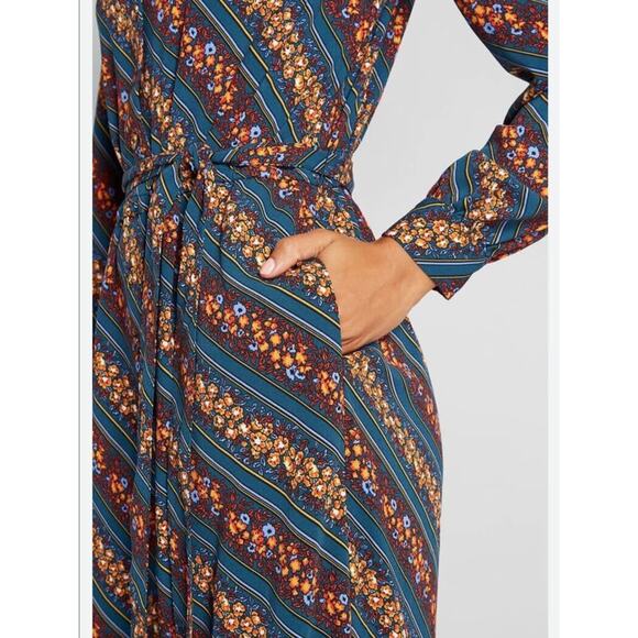 Sz S - ModCloth Retro Print Jumpsuit - Picture 4 of 9